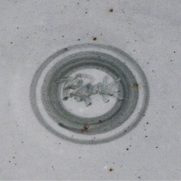 James Brooke Ceramic Bowl Art Pottery Blue Abstract Modernist Large Centerpiece - Picture 8 of 9